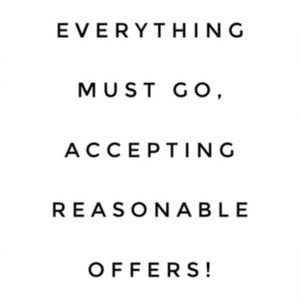 ❗️EVERYTHING MUST GO❗️
